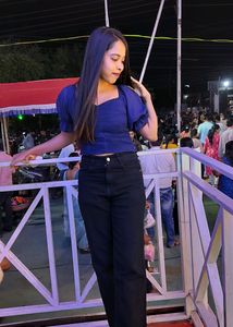 Beautiful Navy Blue Crop Top For Women