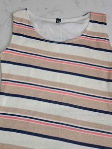 Striped Sleeveless Top
