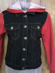campus sutra..new...WOT..Hooded Denim Jacket
