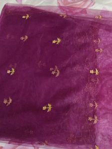 Elegant Purple Dupatta