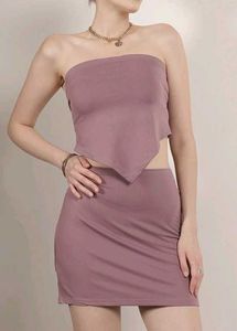 Mauve Two-Piece Outfit Co ords