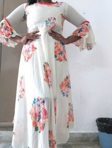 Floral Print Maxi Dress