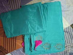 Sea Green Saree