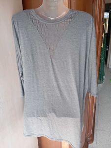 grey oversized tshirt