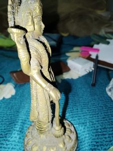 Brass Mahavishnu1kg(Guruvayoorappan