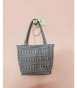 Patterned Tote Bag