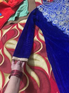 Beautiful Kurta Set With Purse  Free