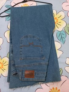 Roadster Blue Wide Leg Jeans