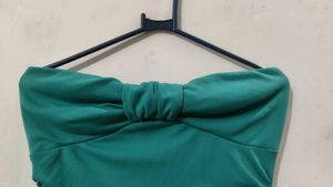 Curvy Bow Tube Dress