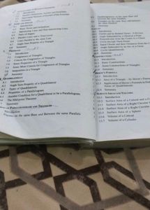 Class 9th Mathematics Textbook