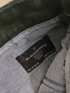 Blackberrys Mens Trouser | Forest Green Colour