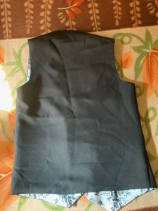 Floral Print Waistcoat 2 in 1