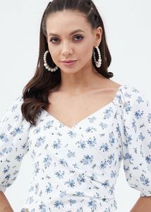 Harpa Floral Top