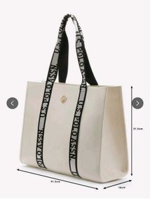 US Polo Assn. Off White Tote Bag
