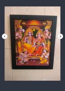 Ram Darbar Black Frame Poster With Lamination