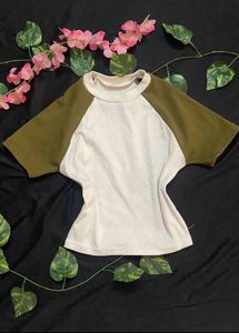 Color Block Short Sleeve T-Shirt