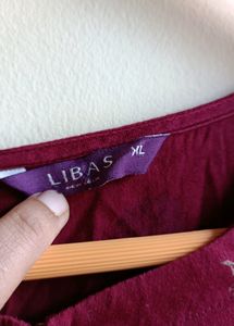 Libas Smart A Line Kurta For Women