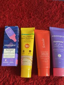 Moisturizer Sunscreen Pocket Tube Set