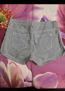 Striped High-Waisted Shorts Hi