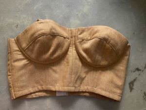 Cute Bustier soft denim