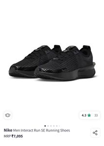 Nike Black Running Shoes