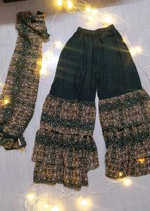 Kurta With Sharara.!