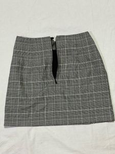 Plaid Mini Skirt