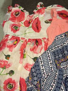 2 Dresses 1 Dungree