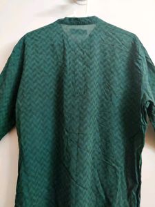 ethinc green kurta for men