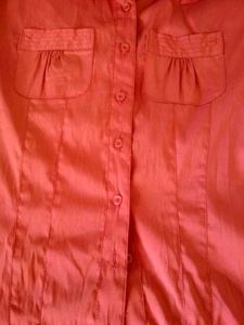 Orange Casual Shirt