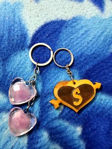 Cute Initial Keychains