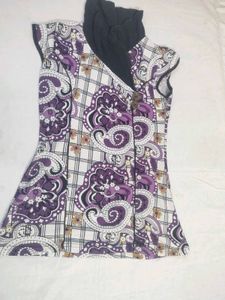 Paisley Print Top