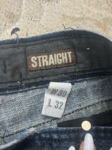 Distressed Denim Shorts 30 waist