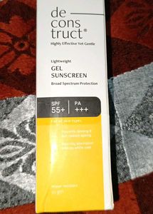 Deconstruct SPF 55+ Gel Sunscreen