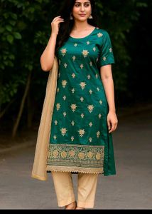 Green Kurta Set