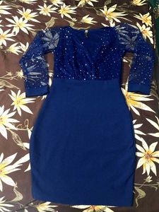 V Neck Bodycon Dress