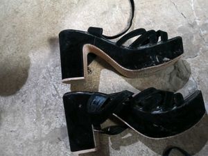 Black Platform Heels