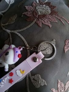 Cute Unicorn Keychain
