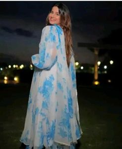 Gown With Dupatta