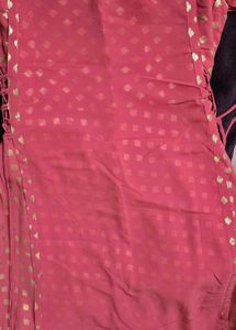 Pink Mirror Work gown.