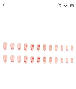 Heart &amp; Bow Press-On Nails