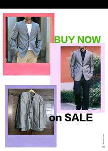 {40-42} Van Heusen Blazer For Men & Women