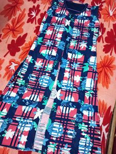 Floral Print Sleeveless Dress