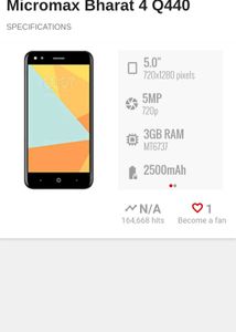 Micromax Q440 Not Working