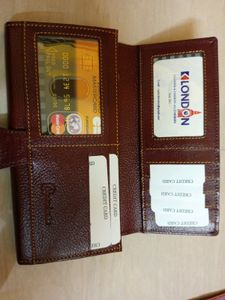 A Brown Leather Purse
