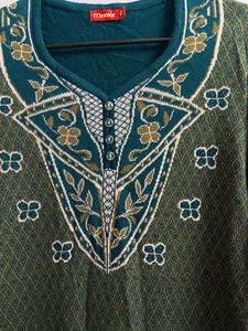 Winter Wear Long Woolen Kurti