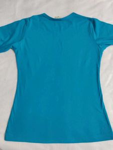 🆕  Teal Blue Graphic Tee