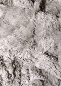 Gray Faux Fur Jacket