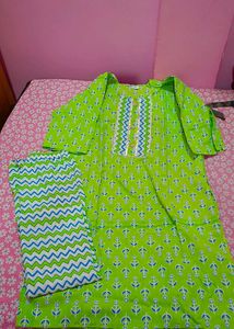 Pure Cotton Kurta Set