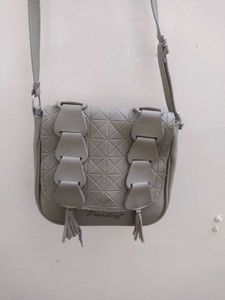 Stylish Gray Crossbody Bag